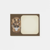 Skull Steampunk Voodoo Retro Machine Post-it® Notes (Voorkant)