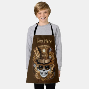 Skull Steampunk Voodoo Retro Machine Schort