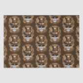 Skull Steampunk Voodoo Retro Machine Tissuepapier (Voorkant)