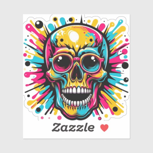 Skull Sticker (Vel)