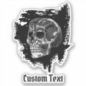 Skull Sticker (Voorkant)