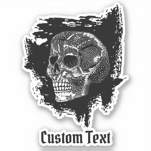 Skull Sticker (Voorkant)