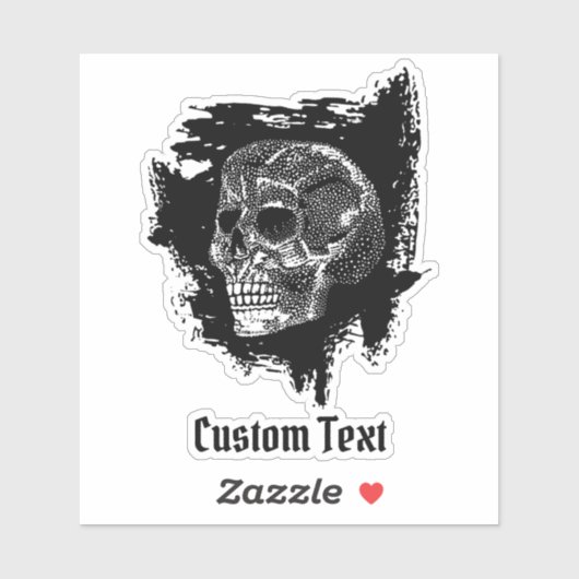 Skull Sticker (Vel)