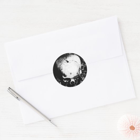 Skull Sticker (Envelop)