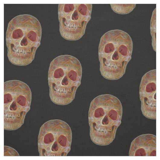 Skull Stof (Swatch)