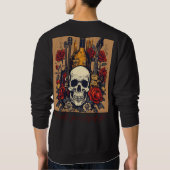 Skull & Strings Rock Festival Shirt | Guitar-Drive (Achterkant)