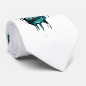 skull stropdas (Opgerold)