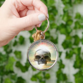Skull Sunset Sleutelhanger (Hand)