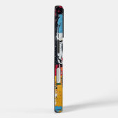 Skull Syntax Urban Street Art Phone Case (Achterkant / Rechts)