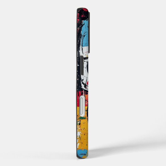 Skull Syntax Urban Street Art Phone Case (Achterkant / Rechts)