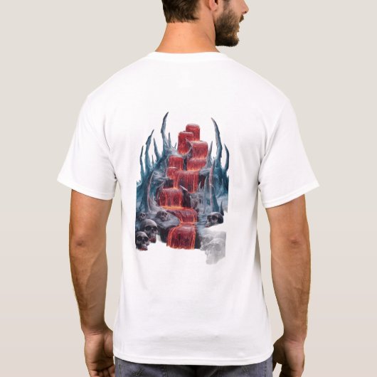 Skull t-shirt (Achterkant)