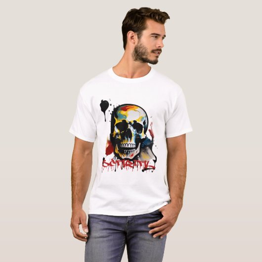 Skull T-shirt (Voorkant volledig)