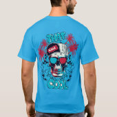Skull T-shirt: Cool is Dead T-shirt (Achterkant)