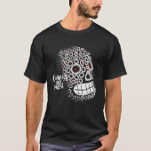 Skull t-shirts with lots of eyes (Voorkant)
