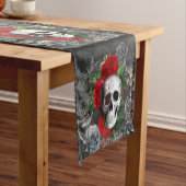 Skull Table Runner Korte Tafelloper (Voorbeeld)