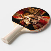 Skull Tafeltennisbatje (Voorkant Gekanteld)