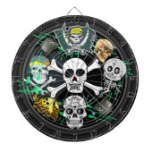 Skull Target Dartboard Dartbord (Voorkant)