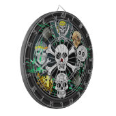 Skull Target Dartboard Dartbord (Voorkant Links)