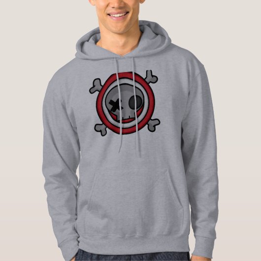 Skull Target Hoodie (Voorkant)