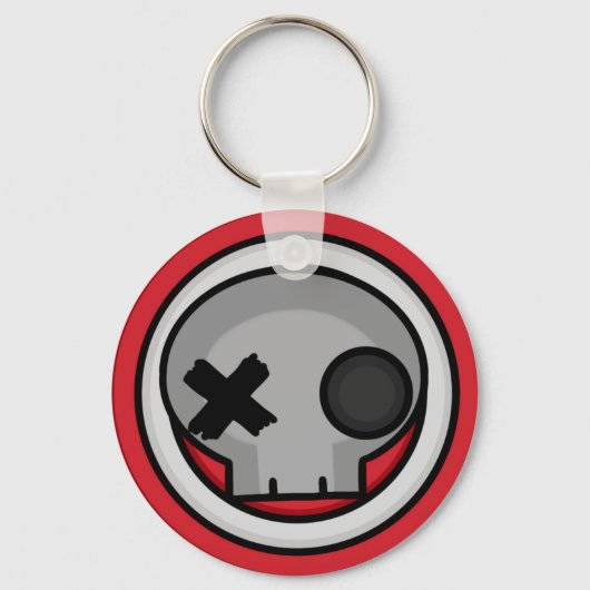 Skull Target Sleutelhanger (Voorkant)