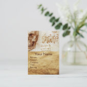 SKULL, TEETH, DENTALE CLINIC, DENTIST MONKEY EN CA VISITEKAARTJE (Staand voorkant)