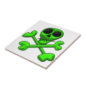 Skull Tegeltje (Zijkant)