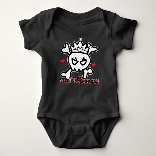 Skull Tiara Romper (Voorkant)