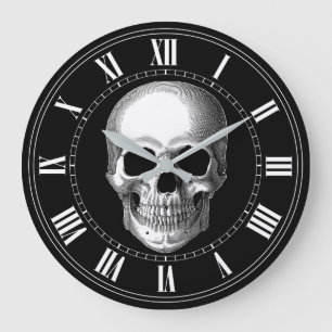 Skull Time Grote Klok