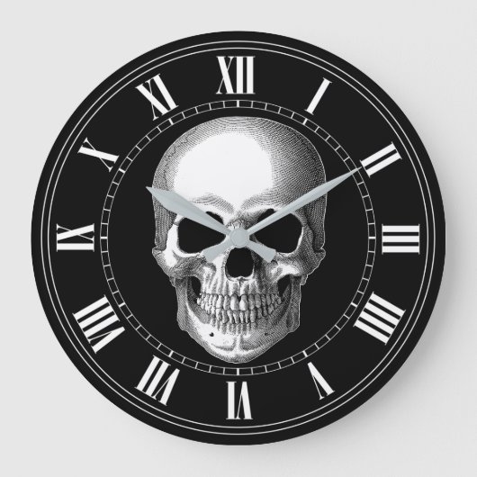 Skull Time Grote Klok (Voorkant)
