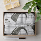 Skull Tissue for Decoupage Tissuepapier (Geschenk)