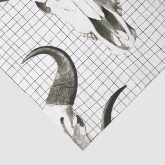 Skull Tissue for Decoupage Tissuepapier (Detail)