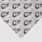 Skull Tissuepapier (Detail)