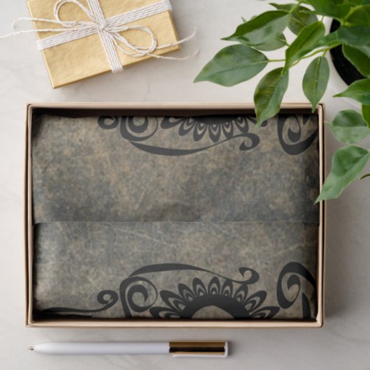 Skull Tissuepapier (Geschenk)