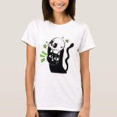 Skull Toss Kat T-shirt (Voorkant)