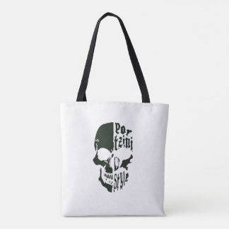 Skull  tote bag