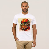 Skull Totem T-shirt (Voorkant volledig)