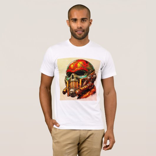 Skull Totem T-shirt (Voorkant volledig)