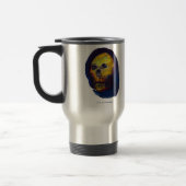 Skull TRAVEL MUG STEEL Reisbeker (Links)