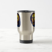 Skull TRAVEL MUG STEEL Reisbeker (Center)