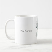 Skull Tree Surreal Dark Nature Koffiemok (Links)