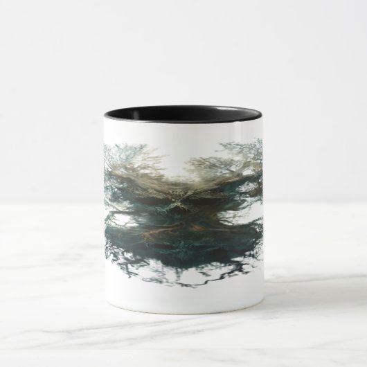 Skull Tree Surreal Dark Nature Mok (Midden)