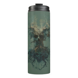 Skull Tree Surreal Dark Nature Thermosbeker