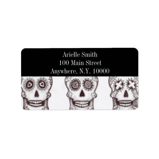 Skull Trilogy Address Label (Voorkant)