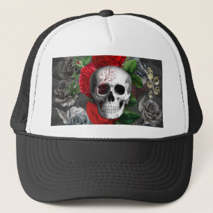 Skull Trucker Hat Trucker Pet