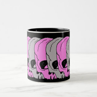 Skull Tweekleurige Koffiemok