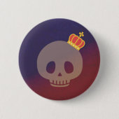 skull uk ronde button 5,7 cm (Voorkant)