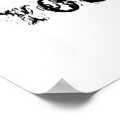 Skull Unplugged Weddenbord Poster (Hoek)