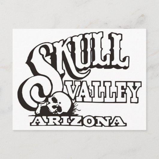 Skull Valley, Arizona Briefkaart (Voorkant)