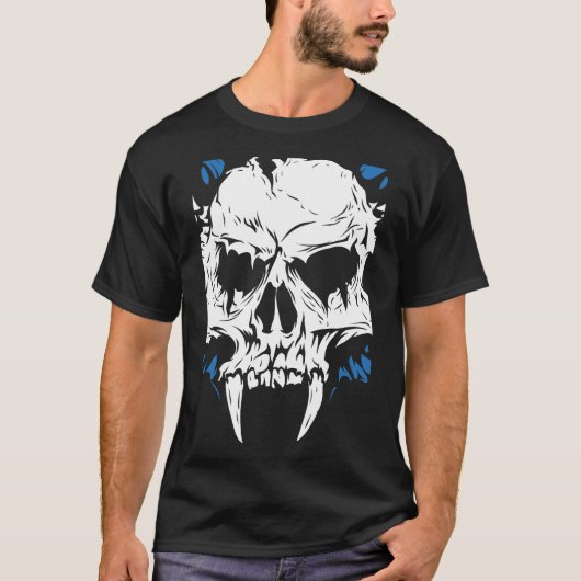 Skull Vampire T-shirt (Voorkant)