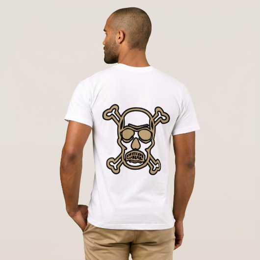 Skull vibe T-shirt (Achterkant volledig)